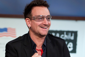 Bono. Photo / AP