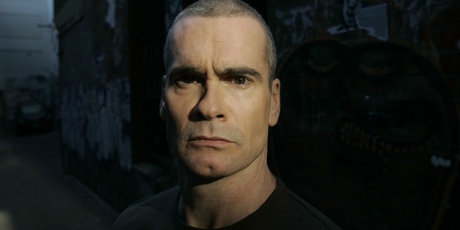 Henry Rollins is now channelling his anger into charity work. Photo / Supplied