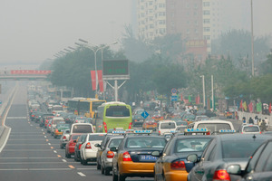 Pollution in Beijing, China is among the world's worst. Photo / Kenny Rodger