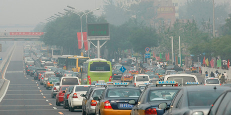 Pollution in Beijing, China is among the world's worst. Photo / Kenny Rodger