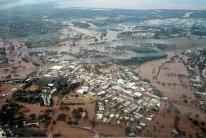 The Fiji floods have caused a lot of distruction with such high water levels. Photo / Sandra Humphry