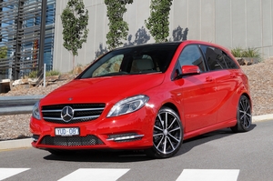 Mercedes-Benz B200. Photo / Supplied