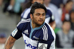 The Blues lost to the Rebels 34-23. Photo / Photosport