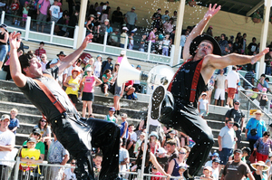 The kids will love The Bush Whackers at the 2012 Coca-Cola Easter Show. Photo / Supplied