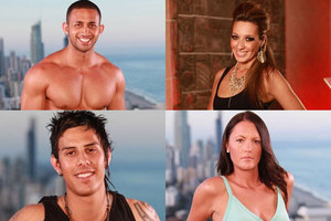 The cast, clockwise from top left, Nuz, DJ Tuini, Jade and Tame. Photo / Supplied