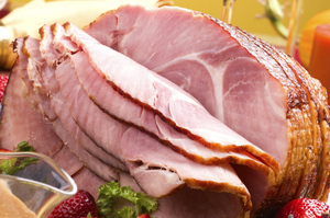 A glazed ham makes for some delicious leftovers. Photo / Thinkstock