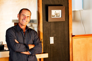 Lance Herbst's Herbst Architects has just been named winner in NZ Home magazine's 2012 Home of the Year awards. Photo / Babiche Martens