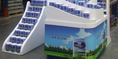 Pure Canterbury formula is marketed with images of the Souther Alps. Photo / Supplied