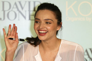 Miranda Kerr has been named the Most Beautiful Person of 2012. Photo / AP