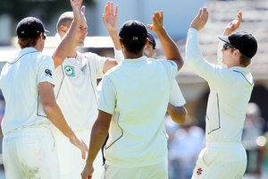 New Zealand Cricket and Pitch International LLP have signed a groundbreaking long-term sponsorship and media rights agreement. Photo / Getty Images.