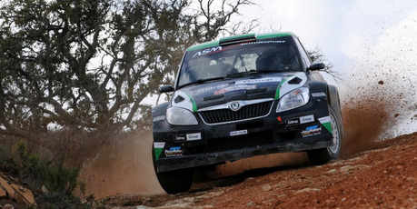 Paddon charging in Portugal. Photo / Honza Fronek