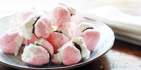 Baby Easter Meringues. Photo / Doug Sherring