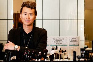 Bobbi Brown's senior makeup artist, James Tai. Photo / Babiche Martens
