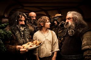 Martin Freeman plays Bilbo Baggins. New Zealand businesses are being urged to pull out all the stops including putting on hairy feet for a tourism bonanza. Photo / Supplied