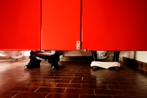 Will public toilets become unisex in the future?
Photo / Thinkstock