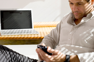 When iPhones started getting accepted into work places, people became disenchanted with not being able to download apps they wanted onto corporate handsets. File photo / Thinkstock