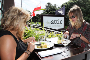 The Attic's food is more palatable than its eclectic decor. Photo / Getty Images