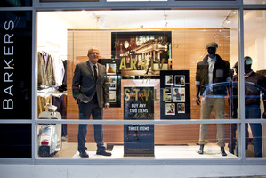 Ray Barker founded his first clothing store in 1972 when he was 25. He says Kiwi males are more aware of what is fashionable. Photo / Dean Purcell