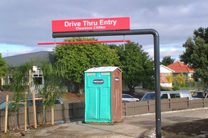 Drive thru surprise. Photo / Supplied