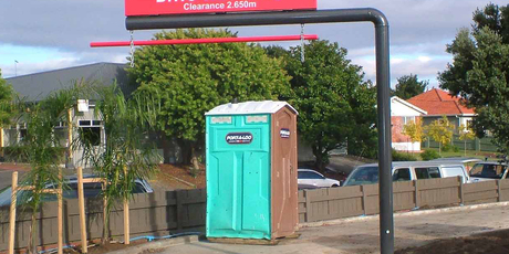 Drive thru surprise. Photo / Supplied
