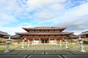 The beautiful Fo Guang Shan Buddhist temple at Flat Bush opens its doors to the public tomorrow for the Buddha's Day multicultural festival. Photo / Supplied