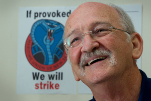 The Maritime Union is Garry Parsloe's emotional life and family. Photo / Brett Phibbs