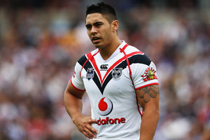 Shaun Johnson's mother is Laotian and his father is Pakeha. Photo / Getty Images