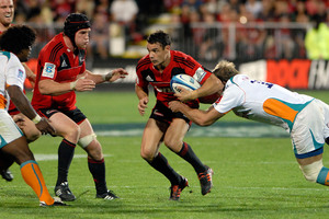 Dan Carter will play at second-five for the Crusaders against the Stormers in Christchurch on Saturday night. Photo /Getty Images