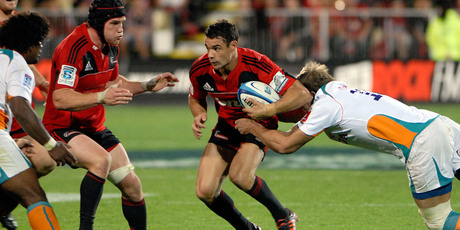 Dan Carter will play at second-five for the Crusaders against the Stormers in Christchurch on Saturday night. Photo /Getty Images