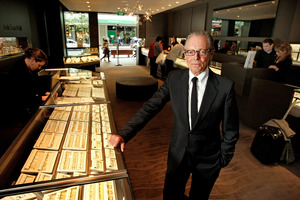 Michael Hill's Australian stores performed below par but this hasn't affected the share price. Photo / Brett Phibbs