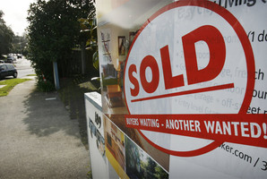 National property values rose 0.5pc in the first three months of the year, says QV. Photo / Greg Bowker