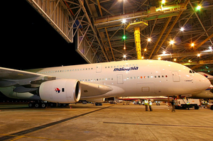 Malaysia Airlines says it will introduce 'child-free zones' on its new A380 planes.