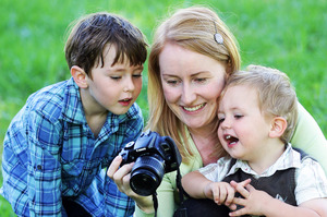 Digital photography has revolutionised the way we document our children's lives. Parents are able to capture beautiful moments without being limited to a 15-minute studio shoot. Photo / Doug Sherring