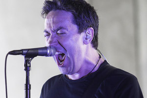 Jon Toogood was in fine form as Shihad's Meanest tour arrived in Auckland. Photo / Richard Robinson