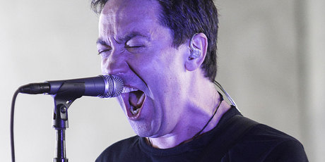 Jon Toogood was in fine form as Shihad's Meanest tour arrived in Auckland. Photo / Richard Robinson