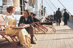 Costumes worn in the film 'Titanic', starring Kate Winslet and Leonardo DiCaprio, will be among the items on display at the Australian National Maritime Museum's Remembering Titanic exhibition. Photo / Supplied