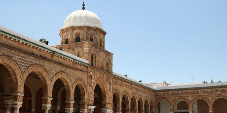 Tunis' Al-Zaytuna Mosque is the city's oldest monument. Photo / Creative Commons image by Wikimedia user Kassus