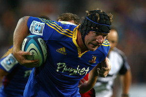 MAIN MAN: Andrew Hore has turned his fortunes around with the Highlanders. Photo / Getty Images