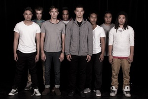 Cast Pic for NZ play The Brave. Photo / Supplied