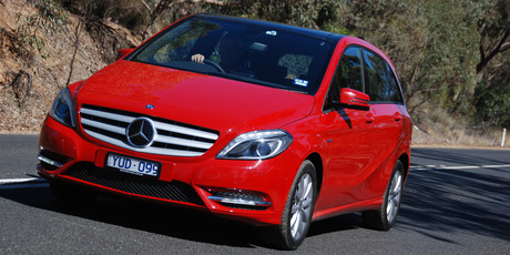 Mercedes-Benz's B-Class was designed to carry families in safety and comfort.
Photo / Jacqui Madelin.