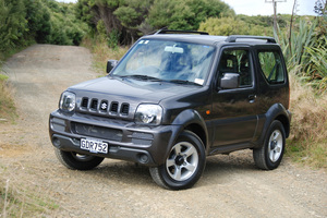 Suzuki's Jimny Sierra goes well off-road.
Photo / Supplied