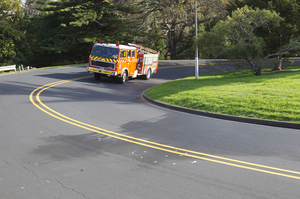Colonial Rd in Birkenhead is favoured by longboarders because it is wide and steep. Photo /Steven McNicholl