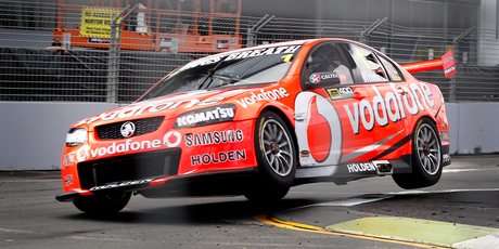 Defending series champion Jamie Whincup cold only manage 17th quickest. Photo / Christine Cornege