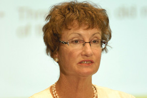 Department of Building and Housing chief executive Katrina Bach. Photo / Geoff Sloan
