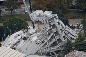 Aftershocks are still occurring in Christchurch 14 months after the large one that was devastating. Photo / Mark Mitchell