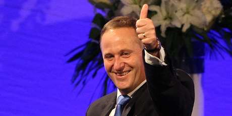 John Key knows SkyCity has the resources to get his convention centre plans off the ground. Photo / Greg Bowker