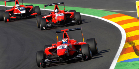 Mitch Evans is confident ahead of the first GP3 series race in Barcelona. Photo / Supplied