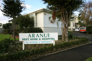 The Aranui Rest Home and Hospital in Mt Albert. File photo / Kenny Rodger