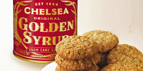 In celebrating the heritage of Anzac with a vintage golden syrup collectors' edition tin which comes with the biscuit recipe. Photo / Supplied