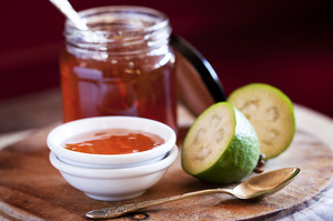 Feijoa and vanilla jelly. Photo / Babiche Martens
